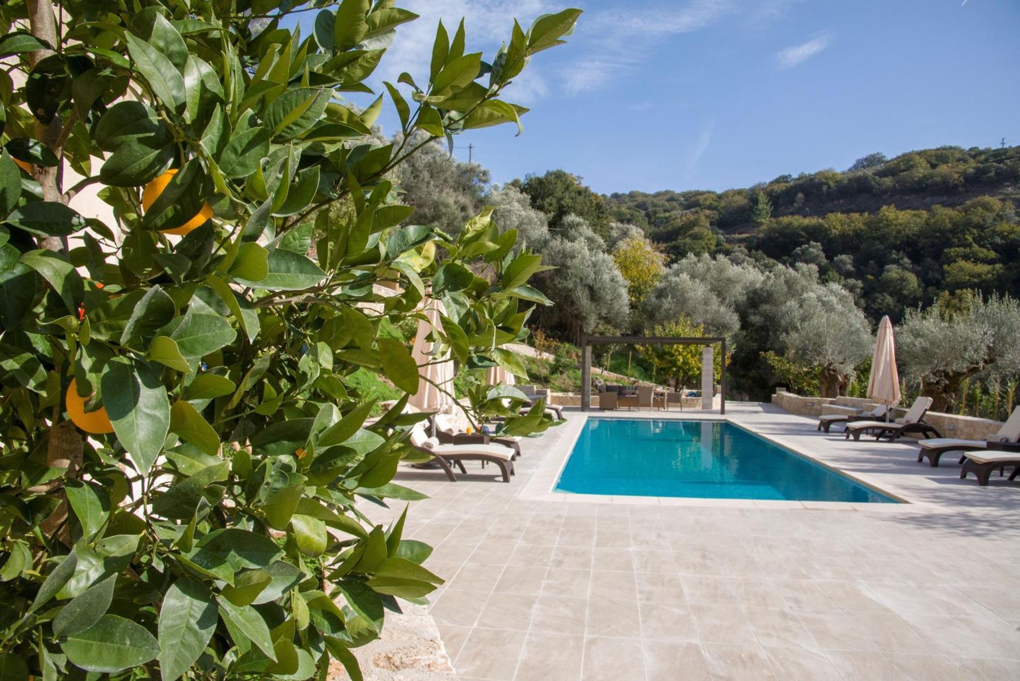 Serenity River Villa Paleochora Exterior foto